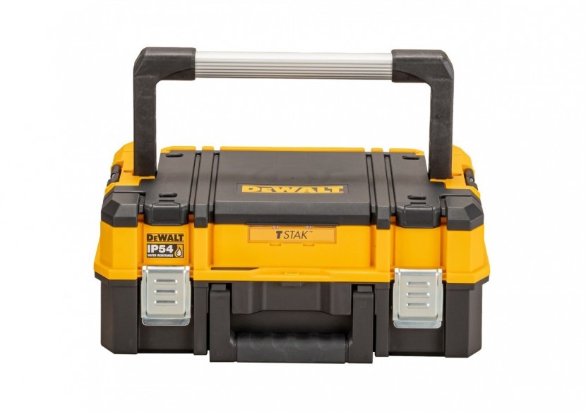 Coffret TSTAK IP54 - petite contenance avec organiseur supérieur et longue poignée supérieure - DWST83344-1 - Dewalt