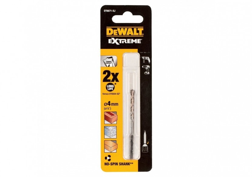 Foret Beton Extreme 4X50X75mm - DT6671-XJ - Dewalt