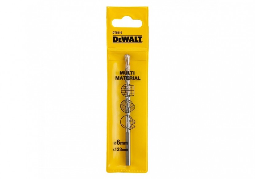 Foret Multi-Materiaux 6X93X123mm - DT6519-QZ - Dewalt