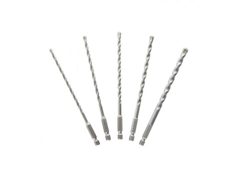 Coffret de 5 forets multi-materiaux impact diam : 4,5,5.5,6,8mm - DT60099-QZ - Dewalt