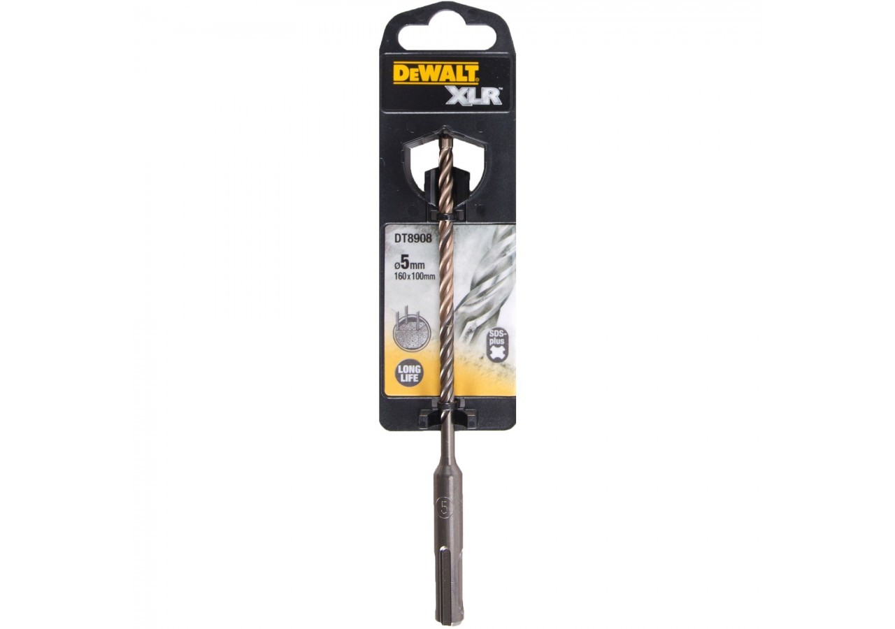 Foret Beton Sds-Plus Xlr 4 Taillants 5X100X160mm - DT8908-QZ - Dewalt