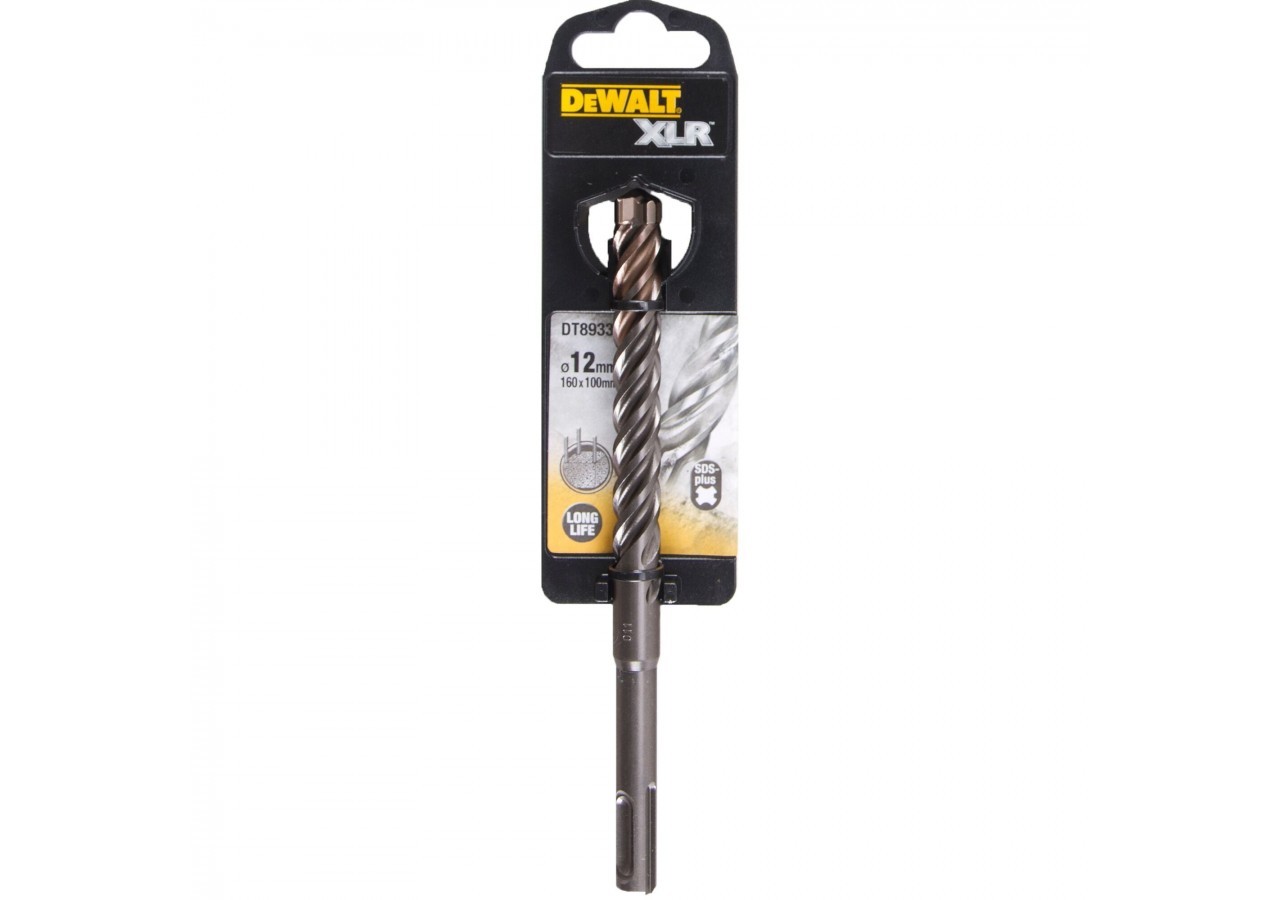 Foret beton SDS-Plus XLR 4 taillants 12x100x160mm - DT8933-QZ - Dewalt