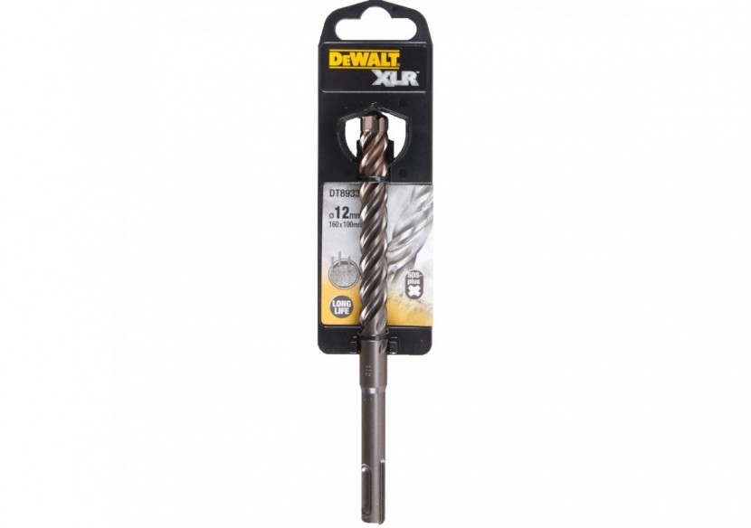 Foret beton SDS-Plus XLR 4 taillants 12x100x160mm - DT8933-QZ - Dewalt