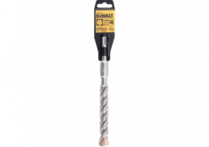 Foret Beton Sds-Plus Extreme 4 Taillants 22X200X250mm - DT9686-QZ - Dewalt