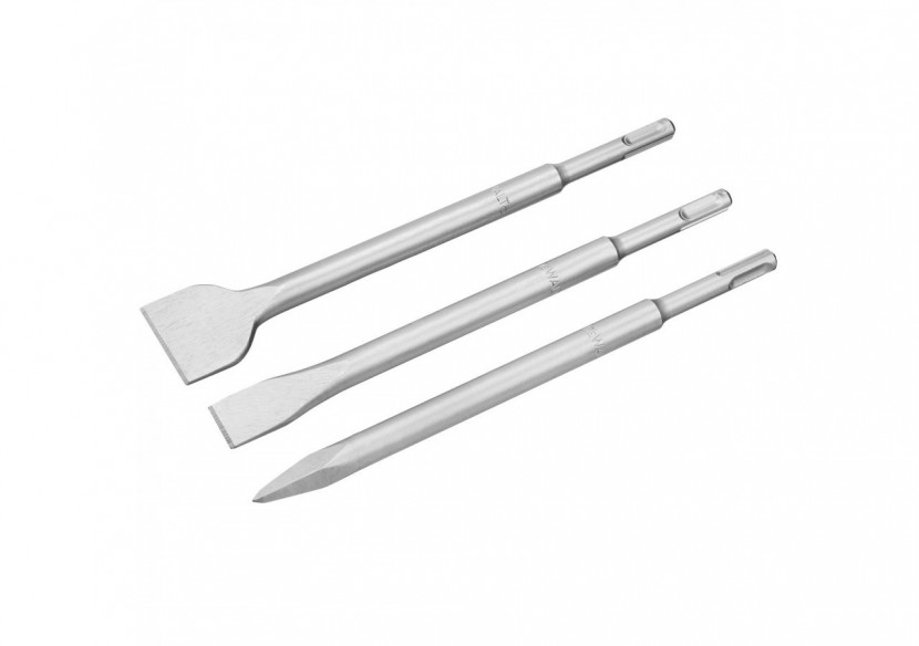 Pack De Deux Burins Plats 250X20mm Et 250X40mm Et D'Une Pointe 250mm Sds-Plus - DT60330-QZ - Dewalt