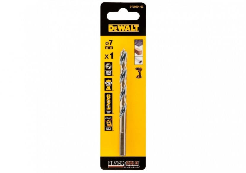 Foret Black&Gold Hss-G 7X69X109mm - DT20524-QZ - Dewalt