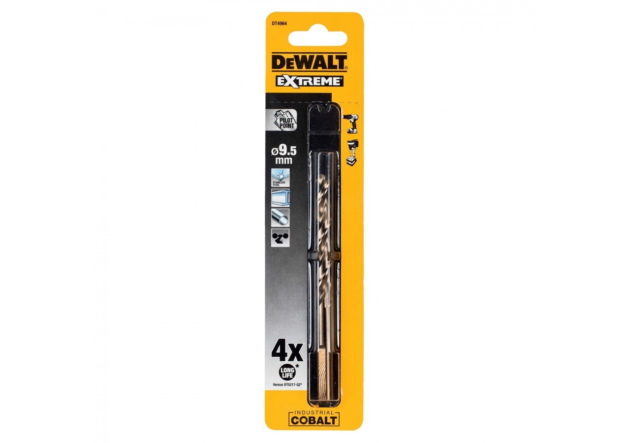 Foret Métal Hss-Co Extreme 9.5X78X125mm - DT4964-QZ - Dewalt