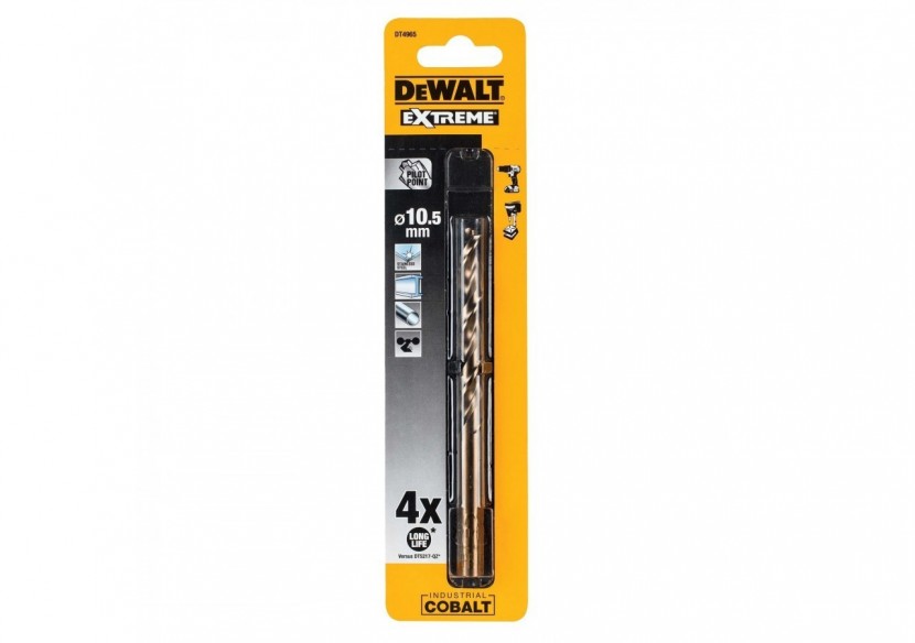 Foret Métal Hss-Co Extreme 10.5X84X133mm - DT4965-QZ - Dewalt