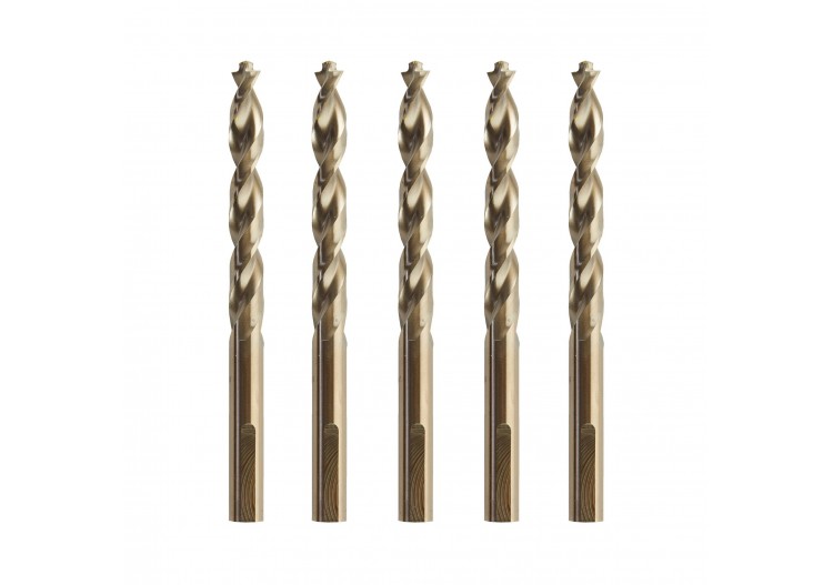 Foret Métal Hss-Co Extreme 5 Pièces 2X24X49mm - DT4944-QZ - Dewalt