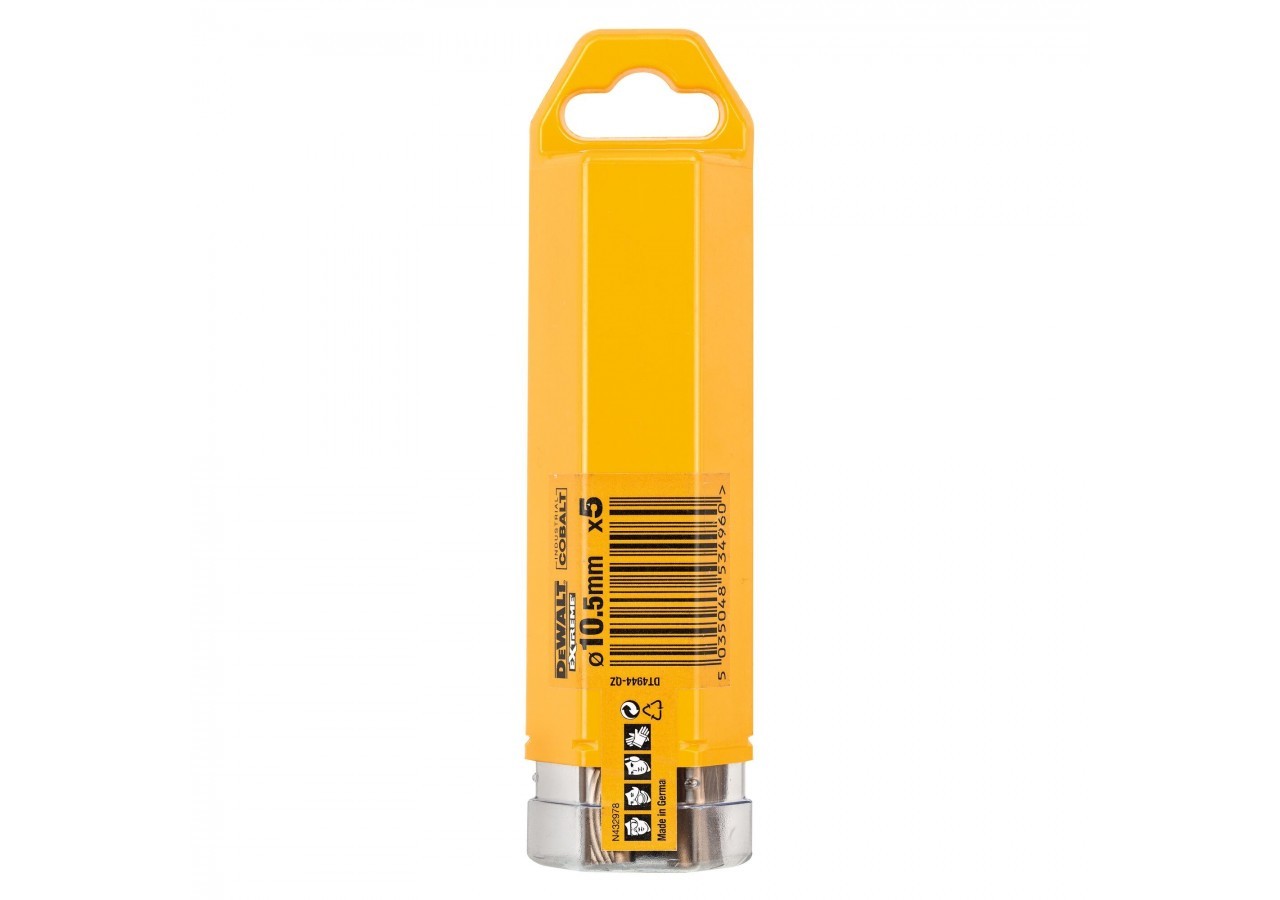 Foret Métal Hss-Co Extreme 5 Pièces 2X24X49mm - DT4944-QZ - Dewalt