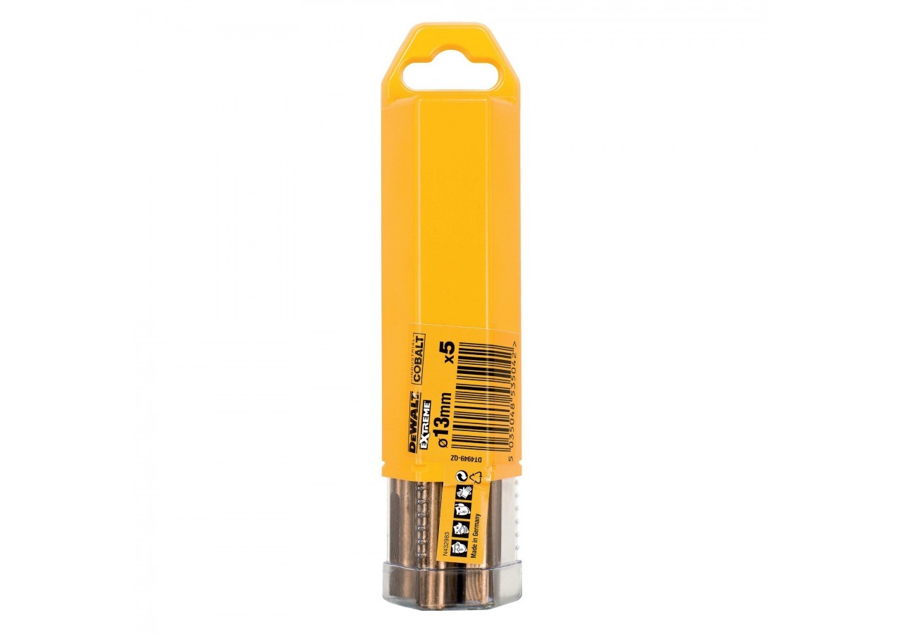 Foret Métal Hss-Co Extreme 5 Pièces 13X101X151mm - DT4949-QZ - Dewalt
