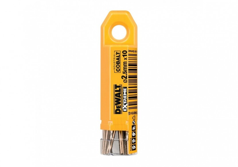 Foret Métal Hss-Co Extreme 10 Pièces 2.5X30X57mm - DT4919-QZ - Dewalt