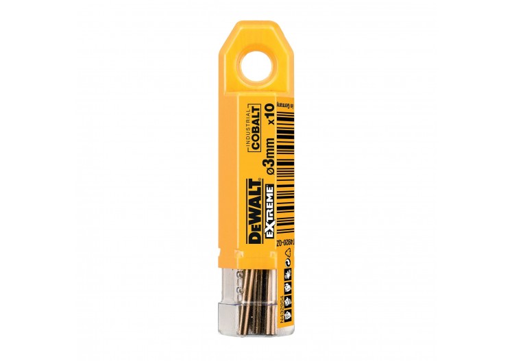 Foret Métal Hss-Co Extreme 10 Pièces 3X33X61mm - DT4920-QZ - Dewalt