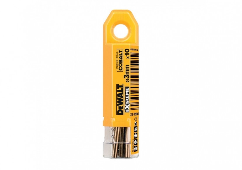 Foret Métal Hss-Co Extreme 10 Pièces 3X33X61mm - DT4920-QZ - Dewalt