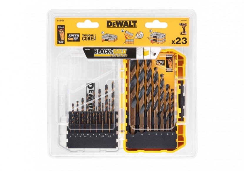 Coffret Black&Gold 23 pces - DT70729-QZ - Dewalt