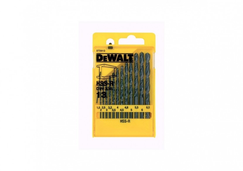 Coffret de 13 forets métal HSS-R - DT5912-QZ - Dewalt