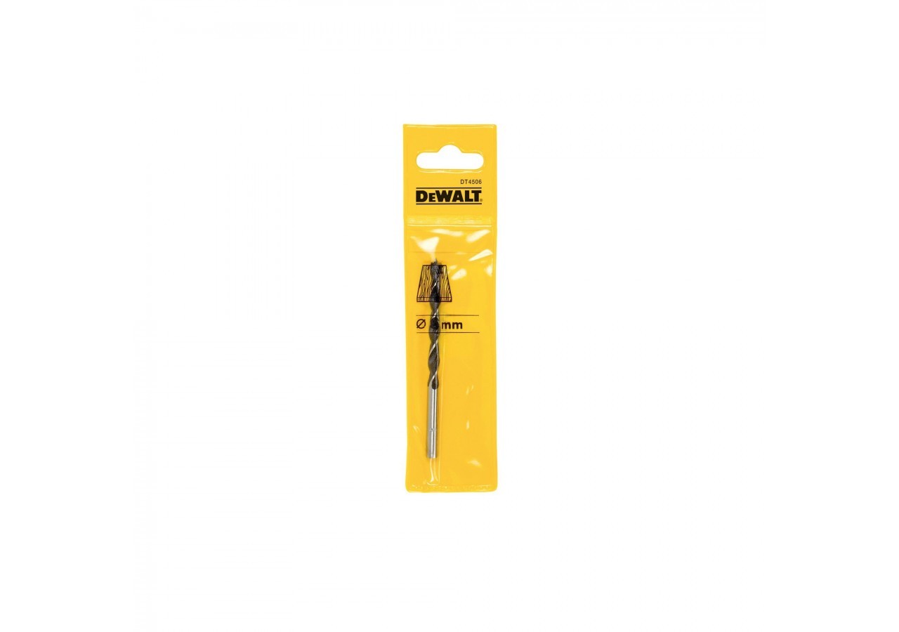 Mèche À Bois 3 Pointes 6X66X100mm - DT4506-QZ - Dewalt