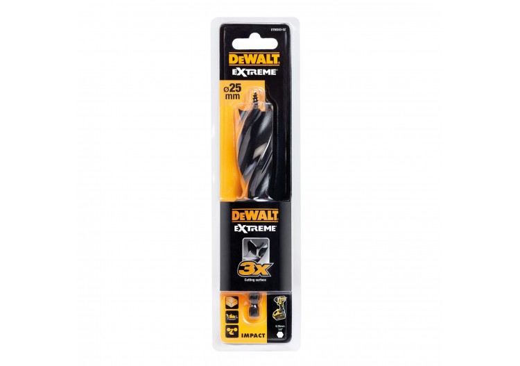 Mèche À Bois 3 Pointes Extreme 25X152mm - DT90243-QZ - Dewalt 2