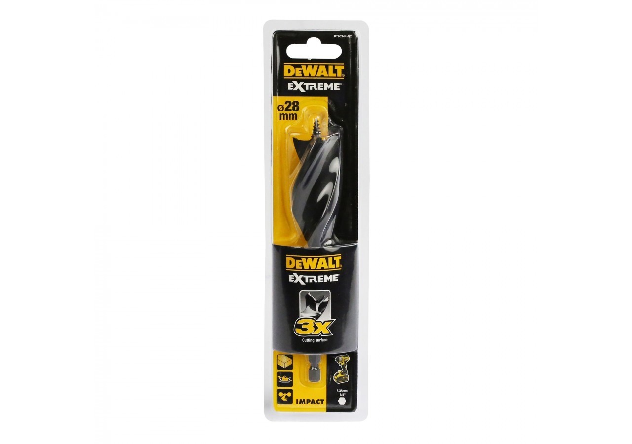MÃ¨che Ã bois 3 pointes Extreme 28x152mm - DT90244-QZ - Dewalt