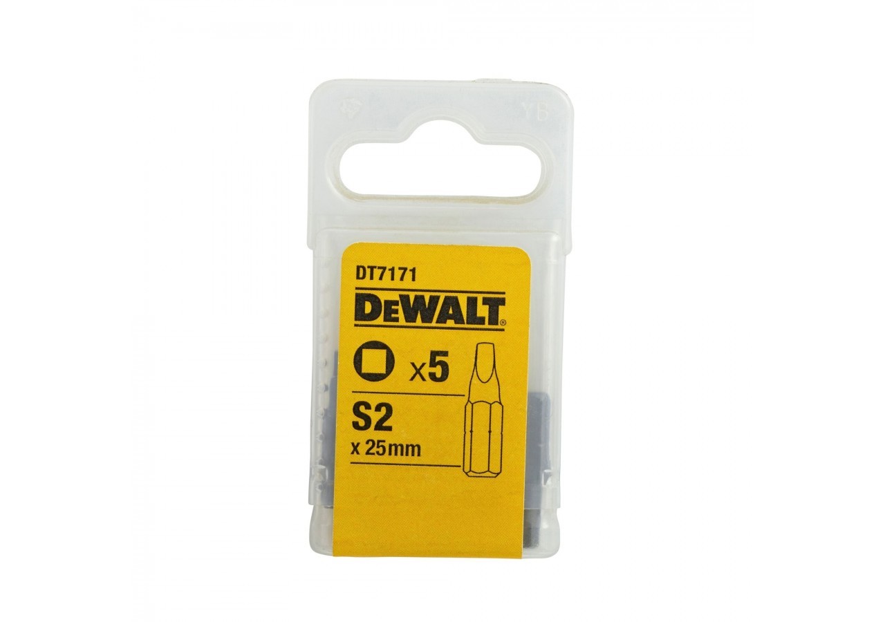 Embout Impact Torsion Carré (Robertson) N°2 - DT7171-QZ - Dewalt