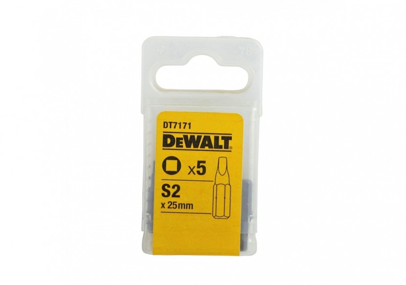 Embout Impact Torsion Carré (Robertson) N°2 - DT7171-QZ - Dewalt Embout Impact Torsion Carré (Robertson) N°2 - DT7171-QZ - Dewalt