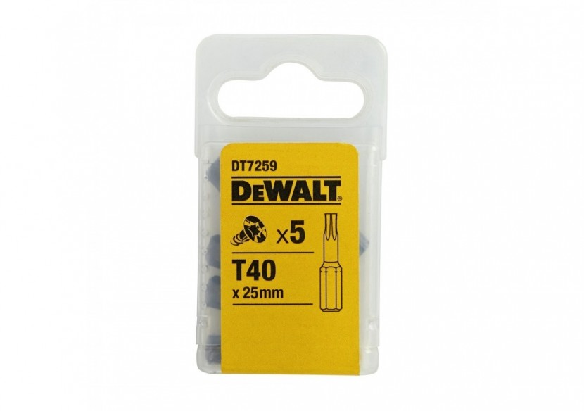 Embouts 25mm T40 - DT7259-QZ - Dewalt Embouts 25mm T40 - DT7259-QZ - Dewalt