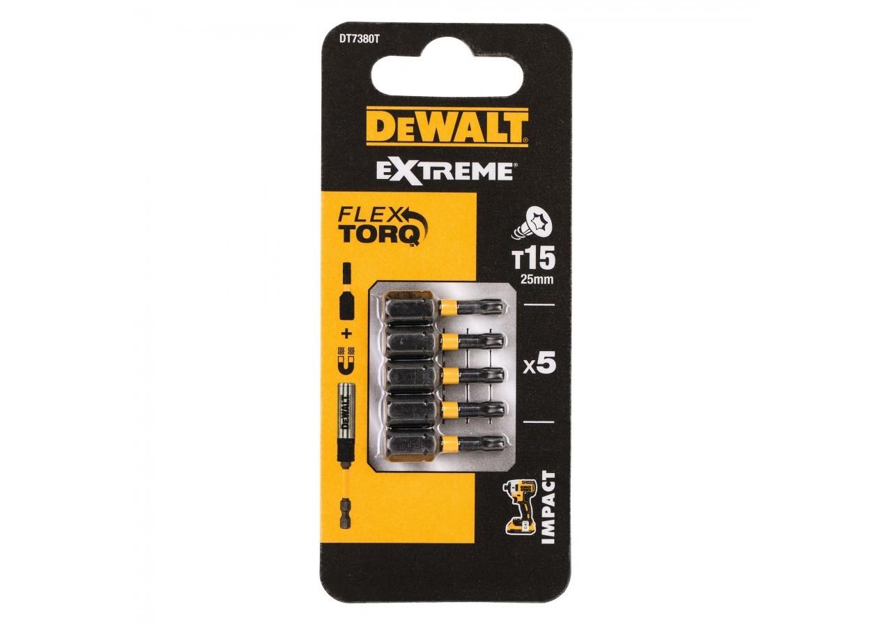 Embout Impact Torsion 25mm T15 - DT7380T-QZ - Dewalt
