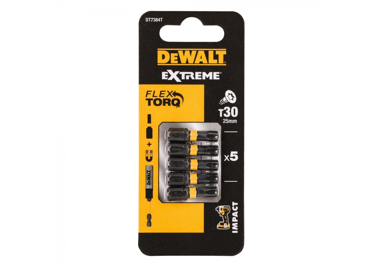 Embout Impact Torsion 25mm T30 - DT7384T-QZ - Dewalt