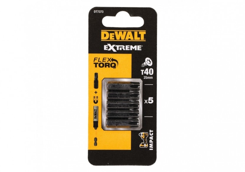 Embout Impact Torsion 25mm T40 - DT7373-QZ - Dewalt Embout Impact Torsion 25mm T40 - DT7373-QZ - Dewalt