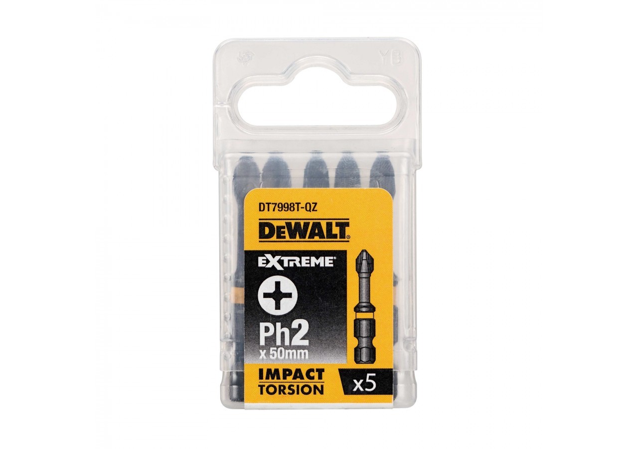 Embout Impact Torsion 50mm Ph2 - DT7998T-QZ - Dewalt