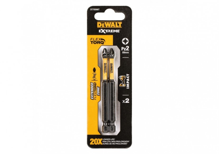 FR Impact Torsion PZ2 89mm - DT70566T-QZ - Dewalt FR Impact Torsion PZ2 89mm - DT70566T-QZ - Dewalt