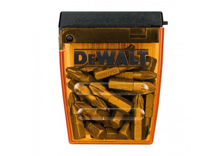 Boite de 25 embouts de vissage Pz2 25mm - DT71521-QZ - Dewalt