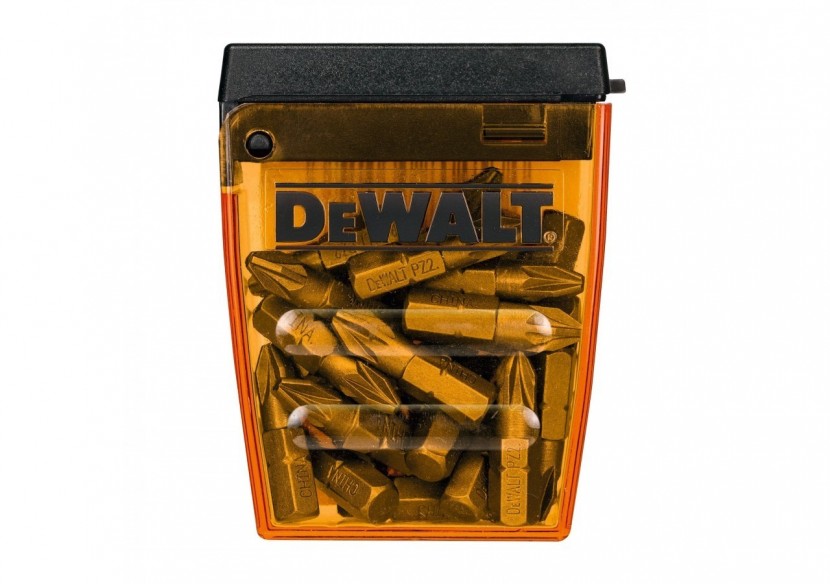 Boite de 25 embouts de vissage Pz2 25mm - DT71521-QZ - Dewalt Boite de 25 embouts de vissage Pz2 25mm - DT71521-QZ - Dewalt