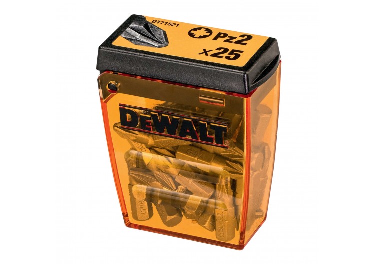 Boite de 25 embouts de vissage Pz2 25mm - DT71521-QZ - Dewalt 2