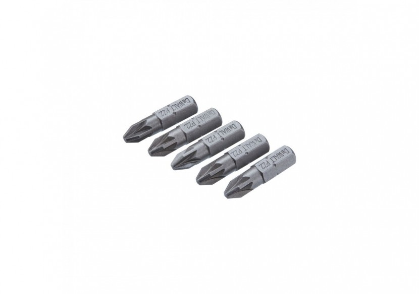 Boite de 25 embouts de vissage Pz2 25mm - DT71521-QZ - Dewalt Boite de 25 embouts de vissage Pz2 25mm - DT71521-QZ - Dewalt
