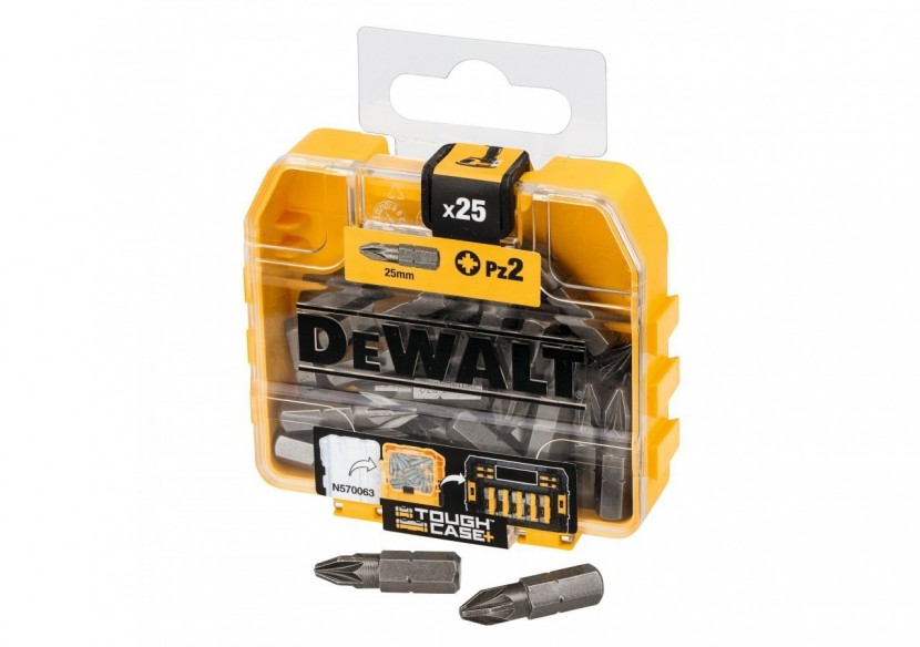 Boite de 25 embouts de vissage Pz2 25mm - DT71521-QZ - Dewalt Boite de 25 embouts de vissage Pz2 25mm - DT71521-QZ - Dewalt