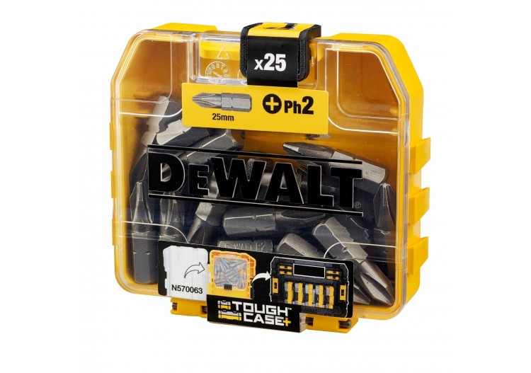 Boite de 25 embouts de vissage Ph2 25mm - DT71522-QZ - Dewalt
