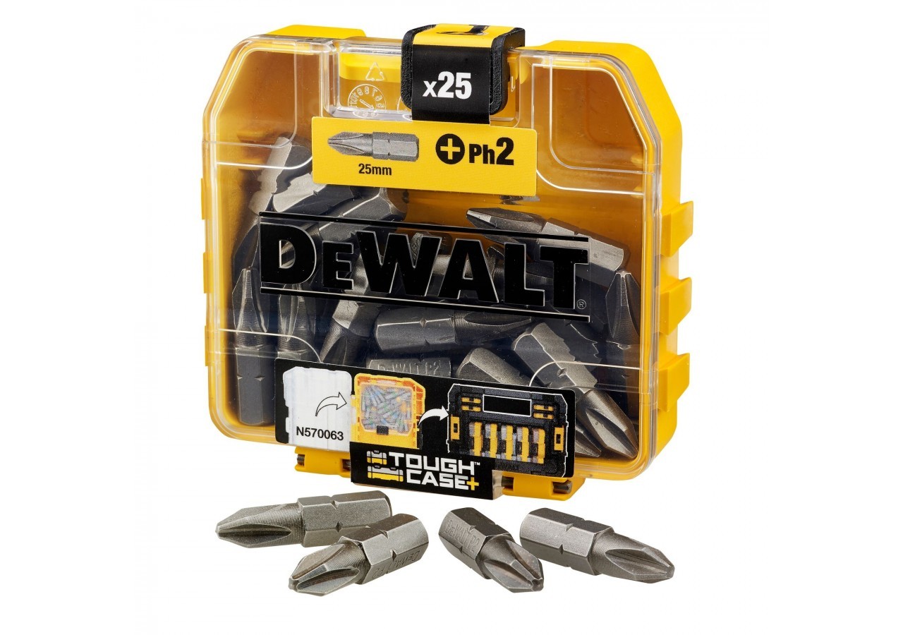 Boite de 25 embouts de vissage Ph2 25mm - DT71522-QZ - Dewalt