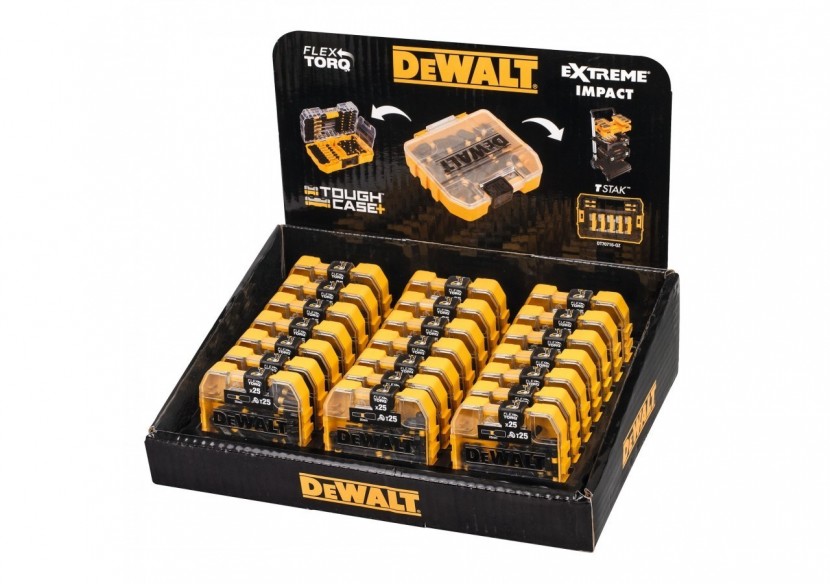 25 embouts de vissage Impact Torsion T25 en boite Tic Tac - DT70558T-QZ - Dewalt 25 embouts de vissage Impact Torsion T25 en boite Tic Tac - DT70558T-QZ - Dewalt