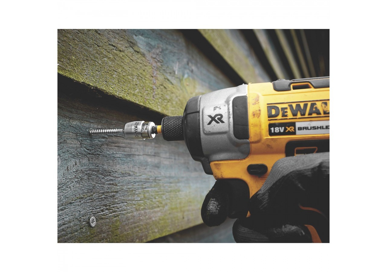 Bague avec 2 embouts Impact Torsion Pz2 50mm - DT70535T-QZ - Dewalt