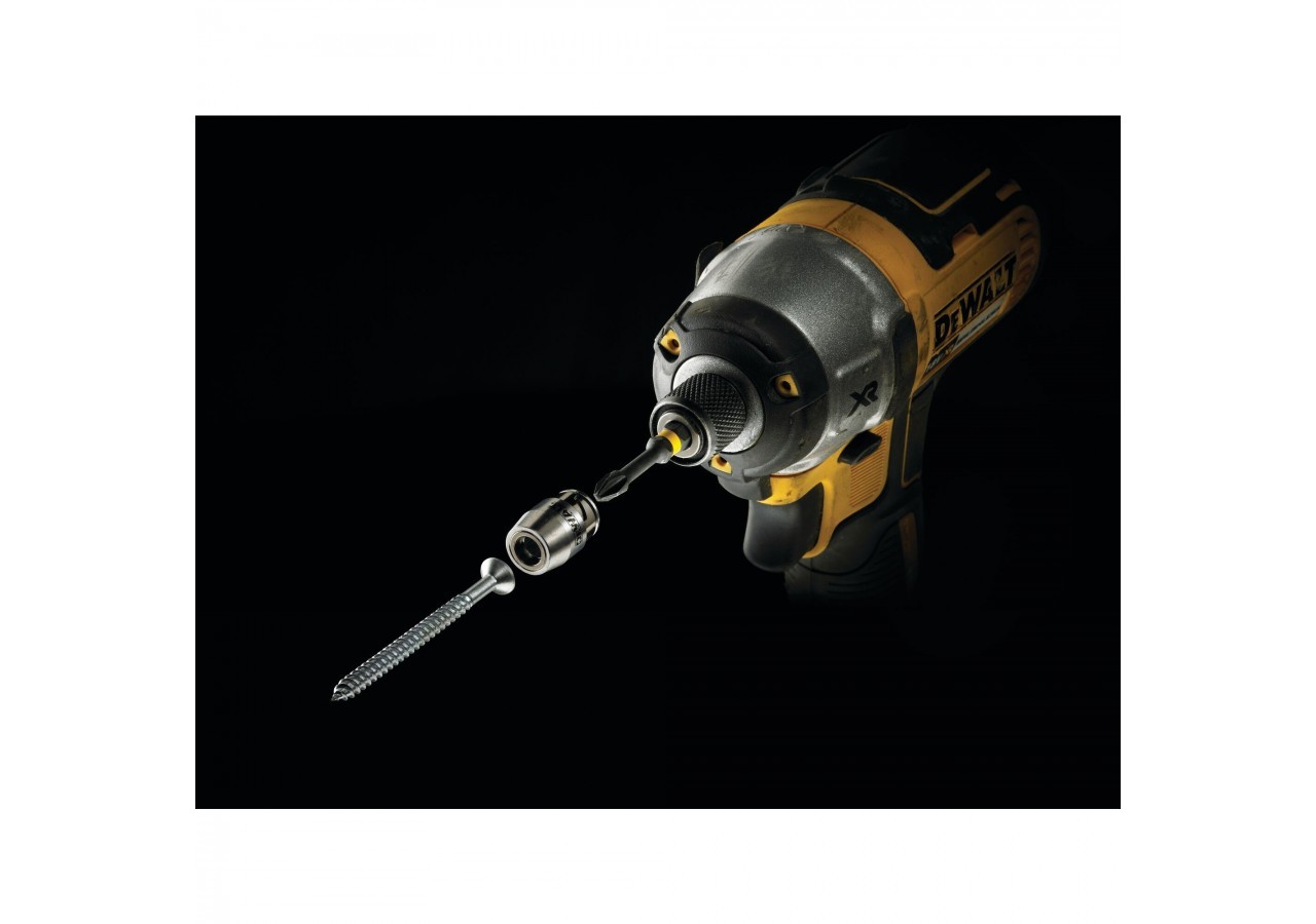 Bague avec 2 embouts Impact Torsion Ph2 50mm - DT70536T-QZ - Dewalt