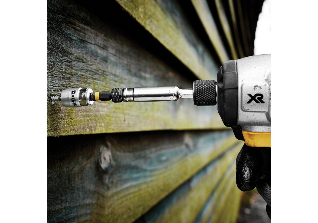 Bague avec 2 embouts Impact Torsion T20 50mm - DT70537T-QZ - Dewalt