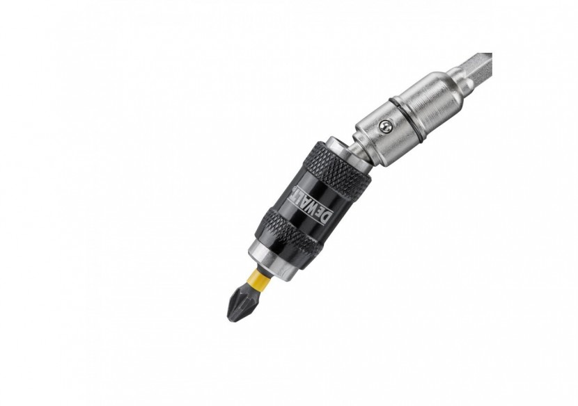 Porte-Embouts Pivotant À 20° + 1 Embout Pz2 - DT7505-QZ - Dewalt Porte-Embouts Pivotant À 20° + 1 Embout Pz2 - DT7505-QZ - Dewalt