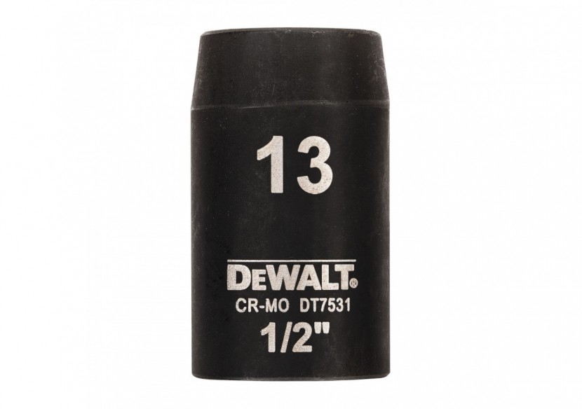 Douilles Impact Diamètre 13 mm 1/2" - DT7531-QZ - Dewalt Douilles Impact Diamètre 13 mm 1/2" - DT7531-QZ - Dewalt