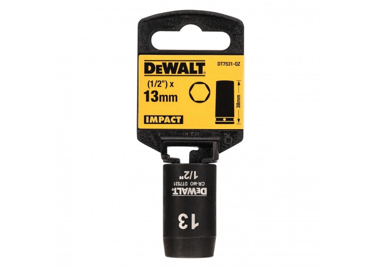 Douilles Impact Diamètre 13 mm 1/2" - DT7531-QZ - Dewalt 2