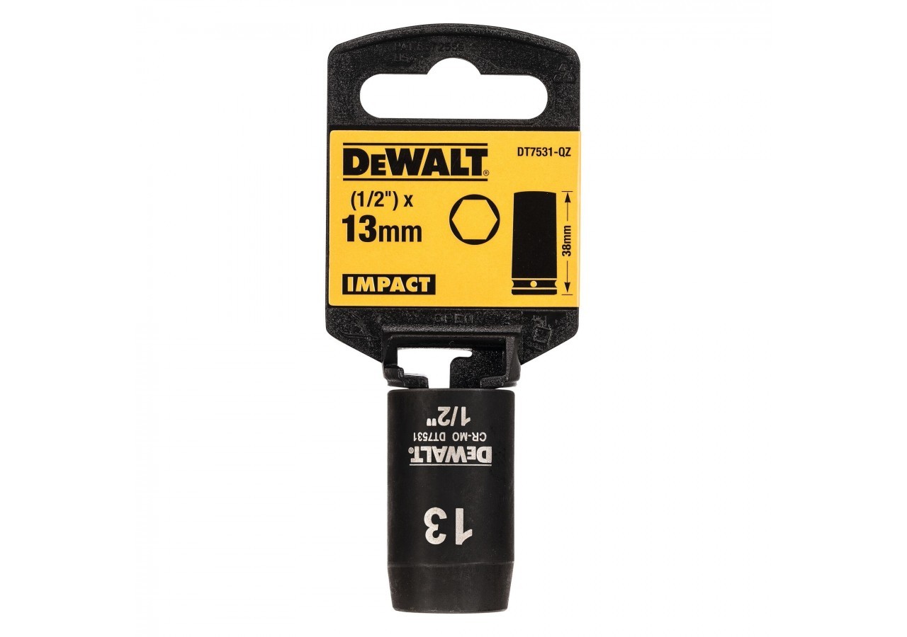 Douilles Impact Diamètre 13 mm 1/2" - DT7531-QZ - Dewalt