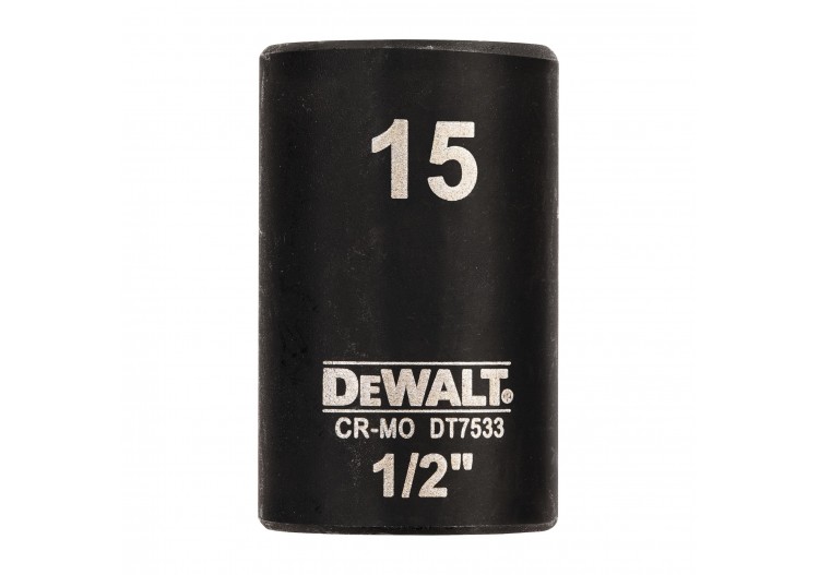 Douilles Impact Diamètre 15 mm 1/2" - DT7533-QZ - Dewalt