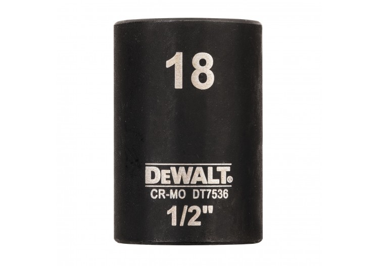Douilles Impact Diamètre 18 mm 1/2" - DT7536-QZ - Dewalt