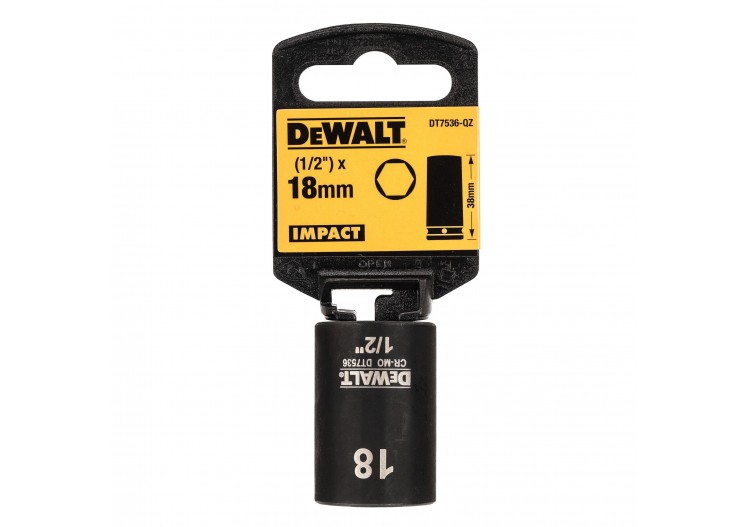 Douilles Impact Diamètre 18 mm 1/2" - DT7536-QZ - Dewalt 2