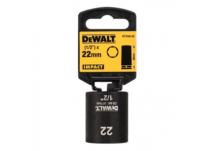 Douilles Impact Diamètre 22 mm 1/2" - DT7540-QZ - Dewalt 2